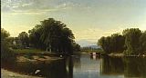 Alfred Thompson Bricher Saco River New Hampshire painting